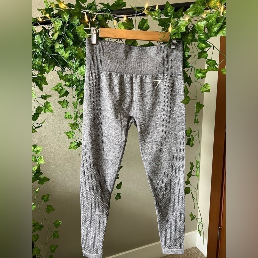 Gymshark high rise gray leggings size small